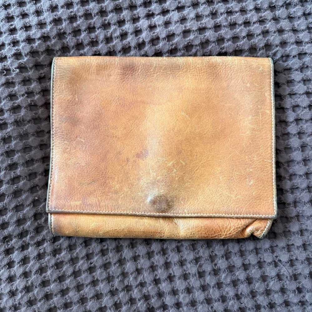 Apiece Apart leather clutch